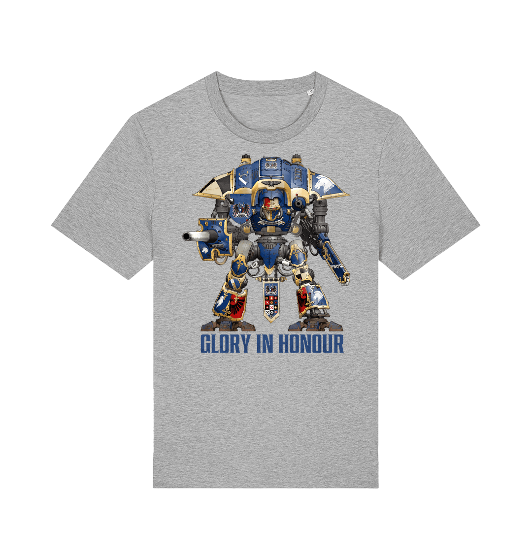 Heather Grey Printed T-shirt Front